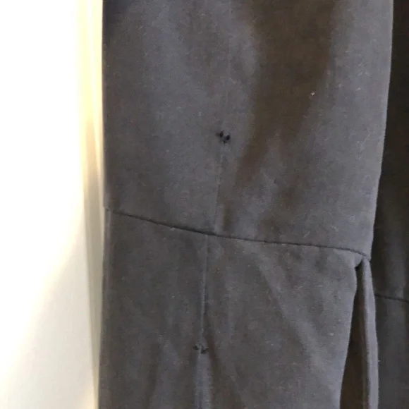 Antonio Melanie Womens Jumpsuit Sz 4 Black Silk Layer Jogger Capsule Wardrobe - Picture 4 of 10